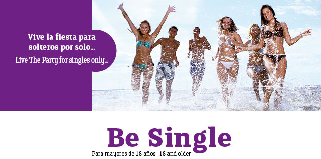 Fiesta de Solteras y Solteros Be Single